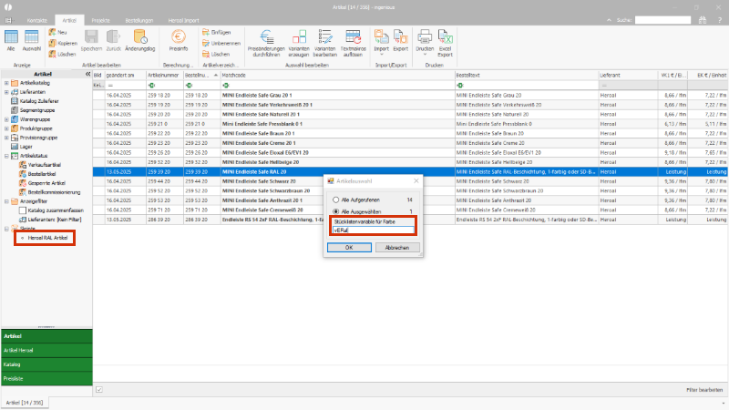 Ausführen des Skripts